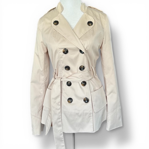 Ina Jackets & Blazers - Ina “Lucy Trench” Double-Breasted Trench Coat Size Small